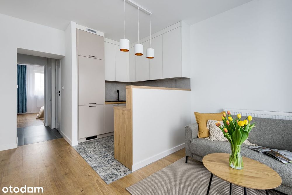 Prywatnie! Po generalnym remoncie z AGD! 3 pok.+ balkon. CO Miejskie.