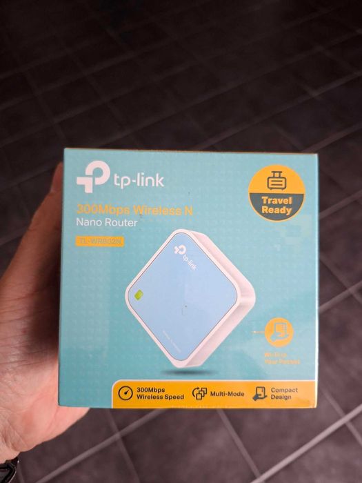 Router TP-Link TL-WR802N. Para entrega na mão zona de Amarante. Novo - sem abrir.