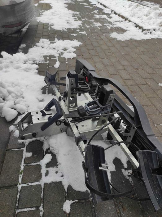 Bagaznik na dwa rowery na hak