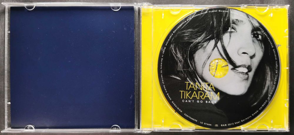 CD Tanita Tikaram – Can't Go Back 2012