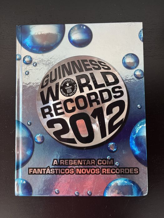 Livros Recorde do Guiness 2012 e 2013