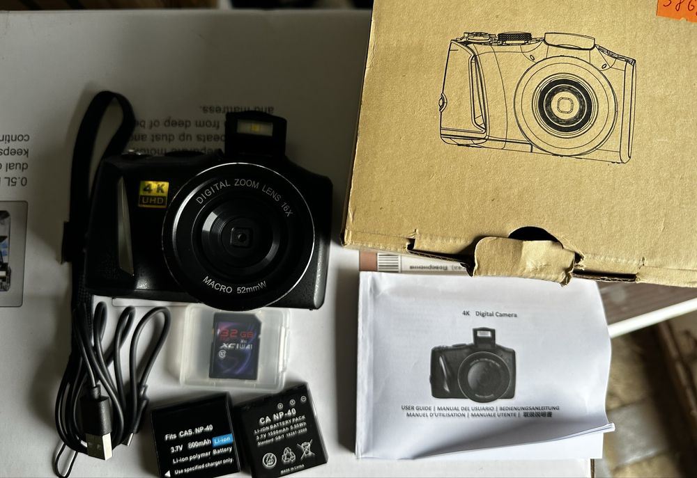 Цифрова відеокамера HD 48MP CDR3 4K ultra HD