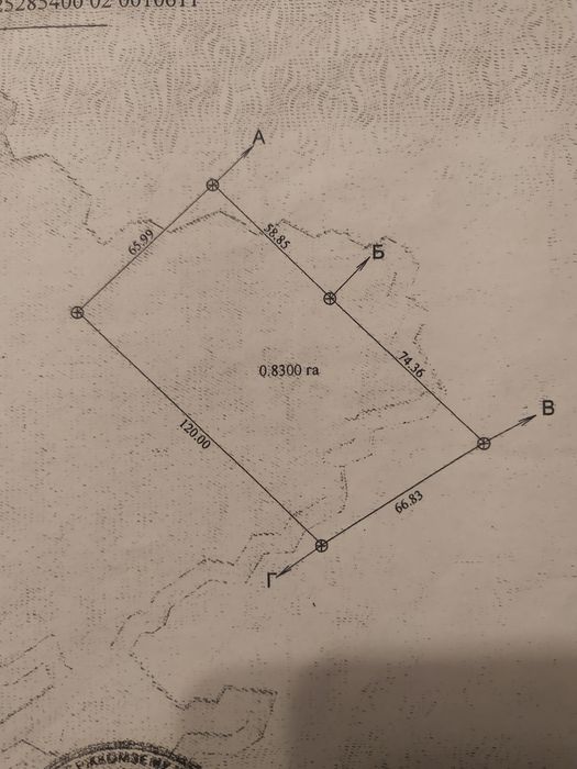 Продам приватизовану земельну 0,83га.