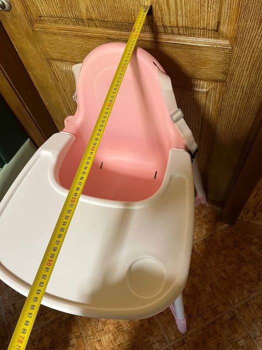 Стілець для годування Pilsan Practical Highchair 07504 Рожевий 500