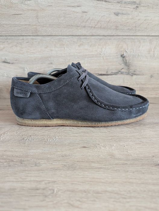 Замшевые мокасины Кларкс Clark’s Wallabee 8,5 G 42-43 р 28 см