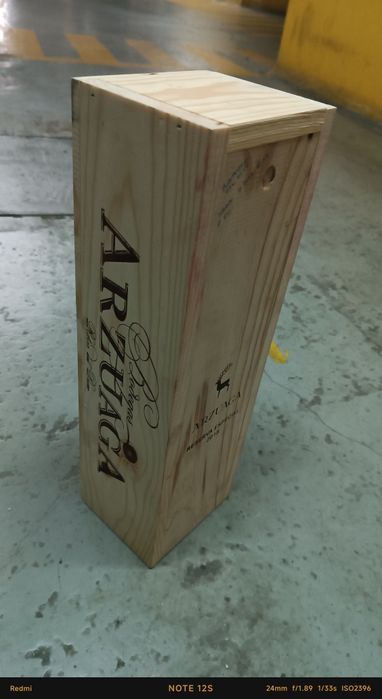Caixa de Madeira Original Arzuaga Reserva Especial 2018 – Vazia
