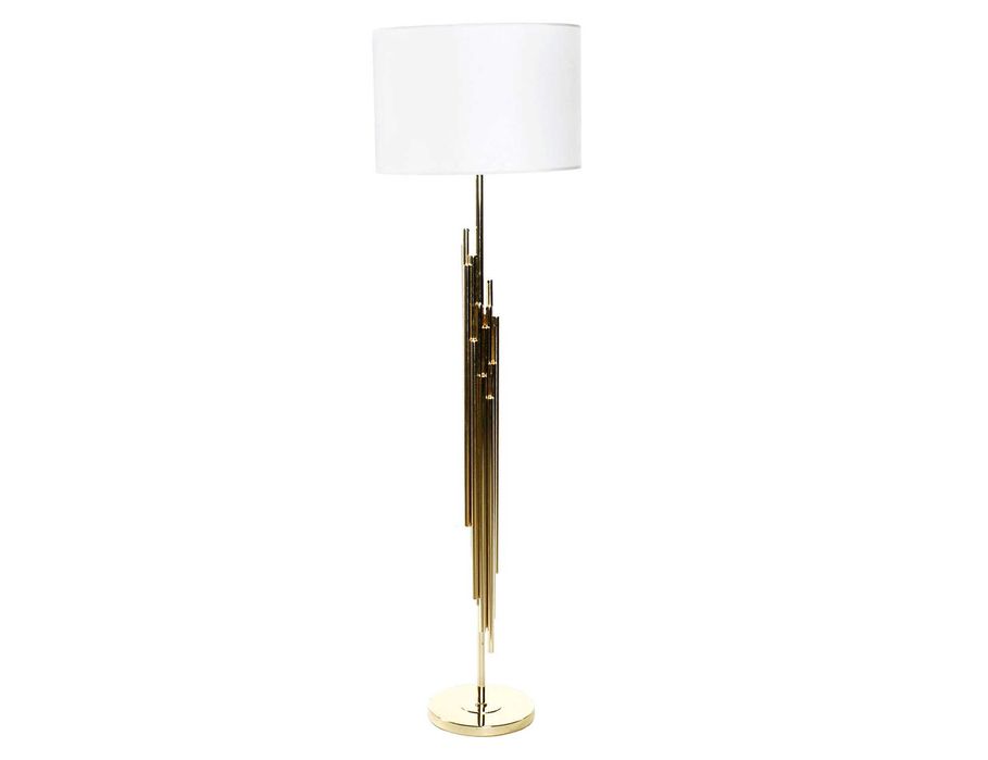 Candeeiro de Pé DOURADO 157cm