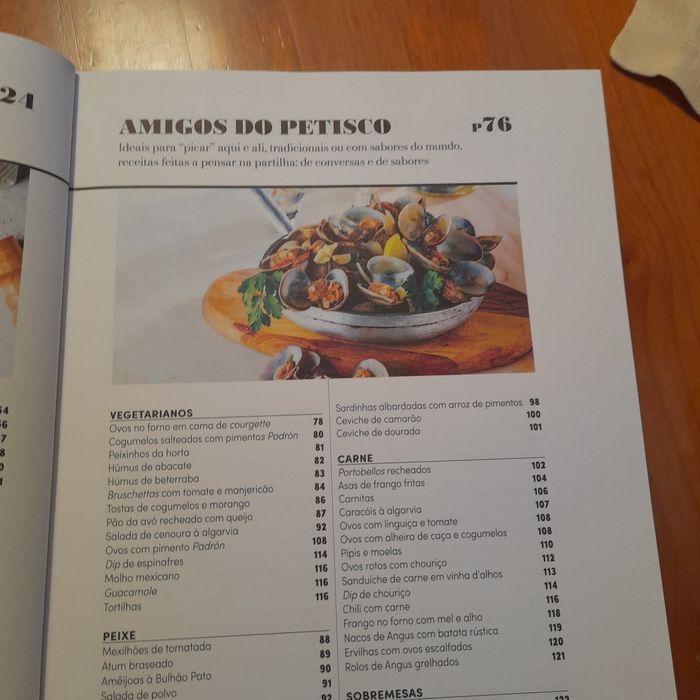 Livro culinaria novo
