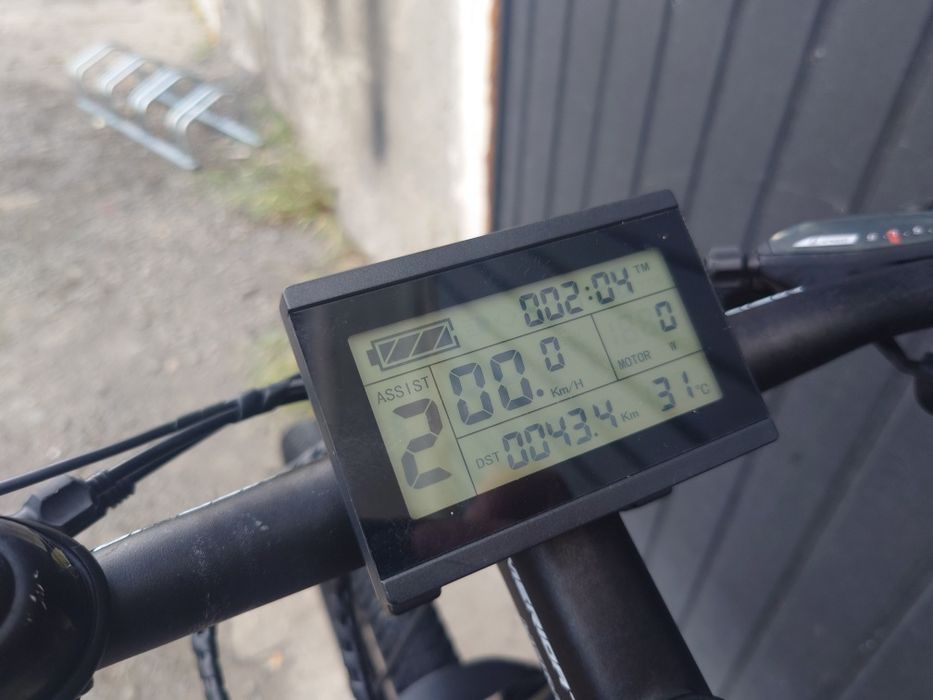 Rower elektryczny MOCNY MTB Merida koła 29