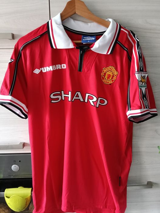 Made on England Beckham 7 Manchester United 98 99 home