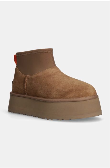 Жіночі уггі UGG Classic Mini Dipper Chestnut замша коричневий 39