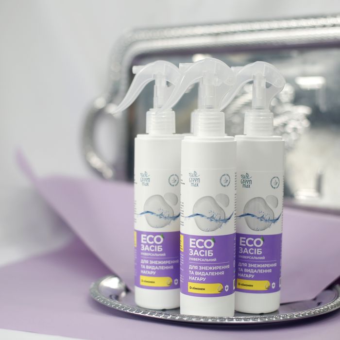 Екозасіб для знежирення та видалення нагару