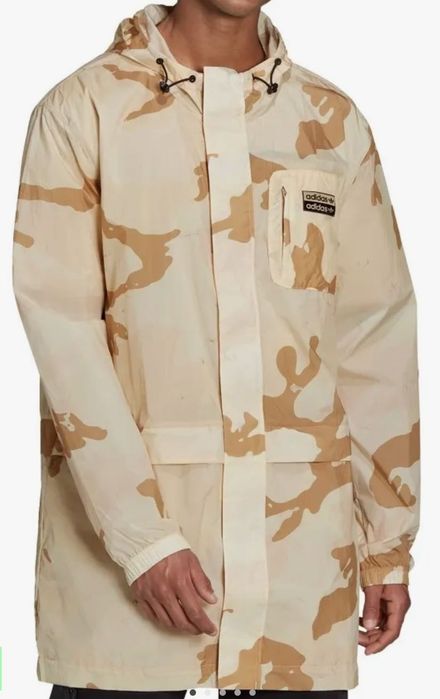 Adidas R.Y.V. Camo Long Wind Jacket H11503  NOWA wiatrówka