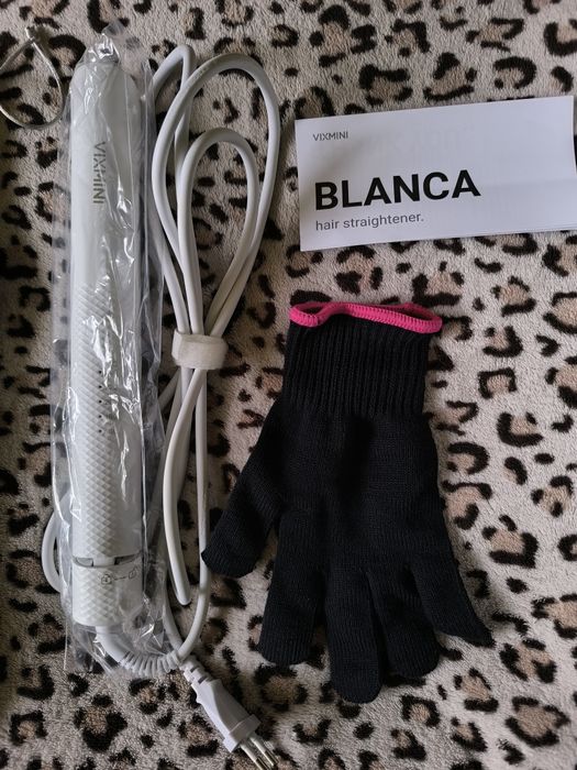 Prostownica do włosów Vixmini biała