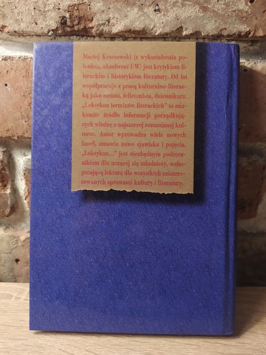 Maciej Krassowski "Leksykon terminów literackich"