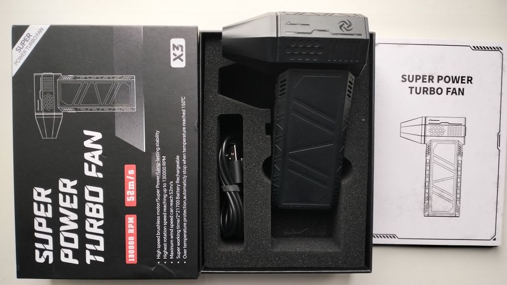 Акція! Турбовентилятор SUPER POWER TURBO FAN X3 оригінал (52м/с) дуйка