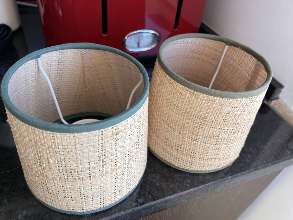 Abajour 2x para mesa de cabeceira