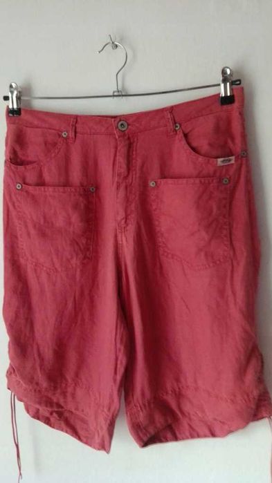 Spodenki lniane Didi 100% len BDB 38/40