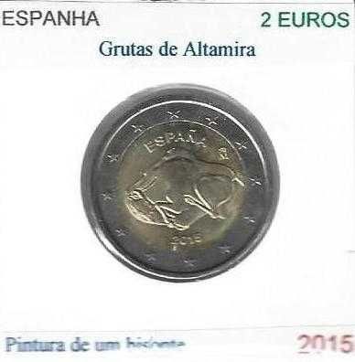 Espanha  - - - - - Moedas Comemorativas de 2 Euros