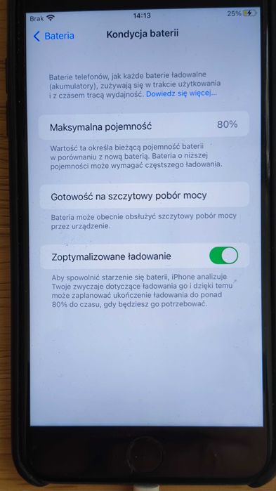 iPhone 7 plus 3/128 GB A1784 czarny, nowy iOS 15.8.7, zadbany, etui