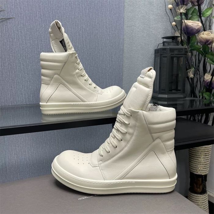 Кросівки Rick Owens Geobasket White/size 38-45/Преміум якість!
