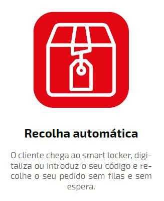 Cacifos para recolha automática de encomendas