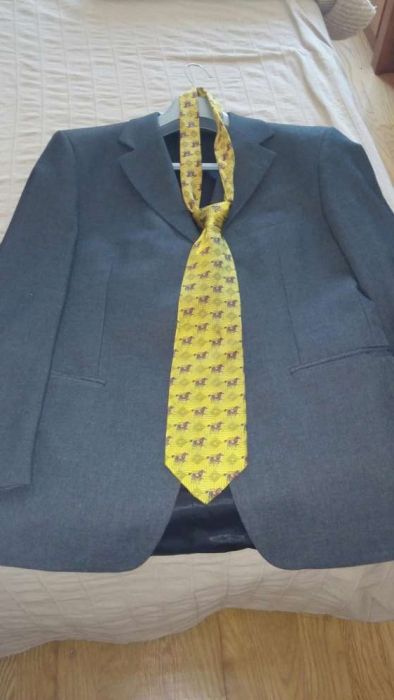 Fato Cinza Antracite