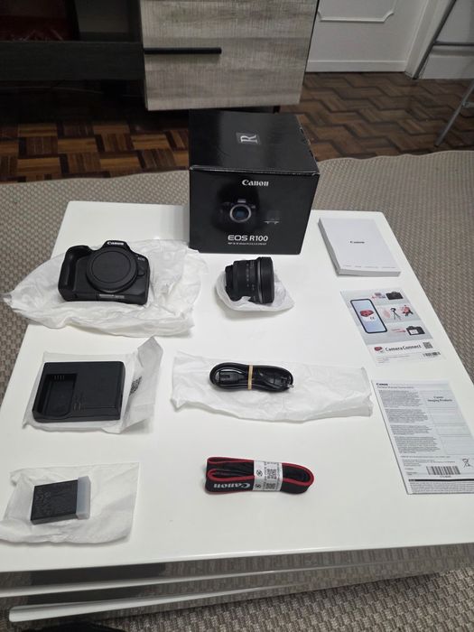 New unused Canon EOS camera