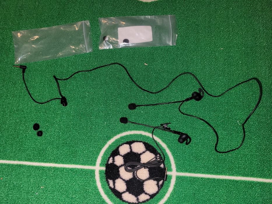 Auriculares NOVOS para Árbitros