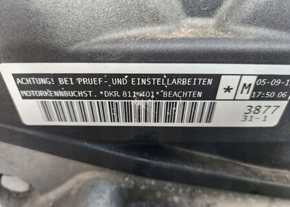 skoda vw audi silnik 1.0tsi dkr 38tyskm kompletny