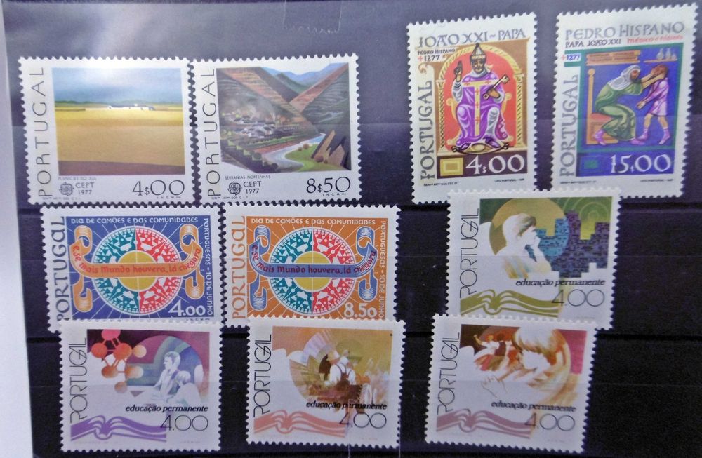 Filatelia- selos de portugal