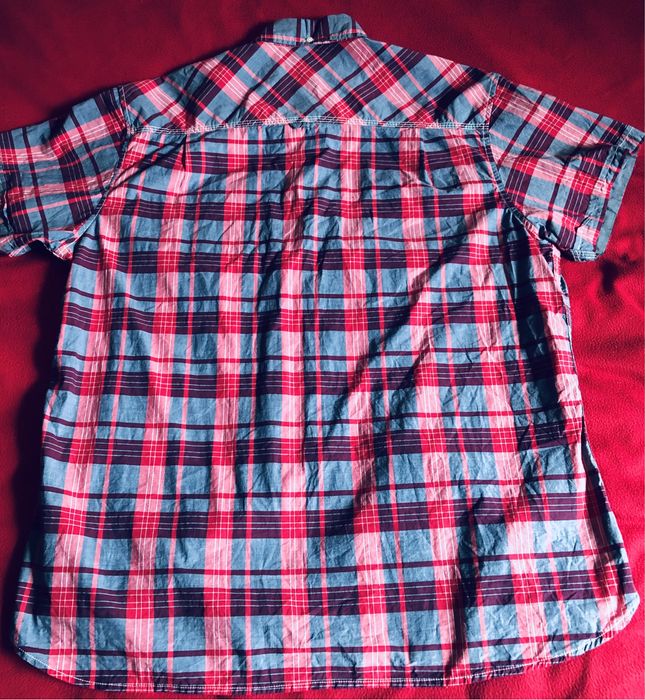 Duża koszula 3 XL Dressmann, krótki rękaw, bawełna
