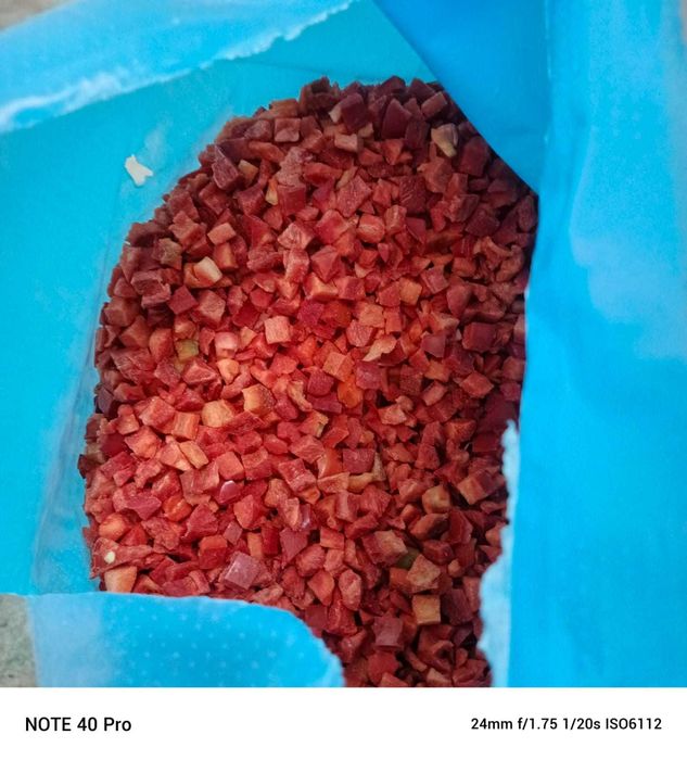 Papryka mrożona czerwona/żółta