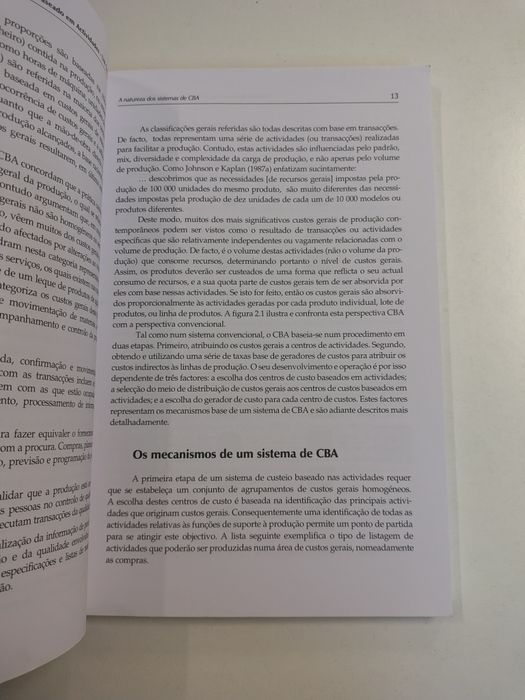 Custeio baseado em actividades: um guia prático, de John Innes