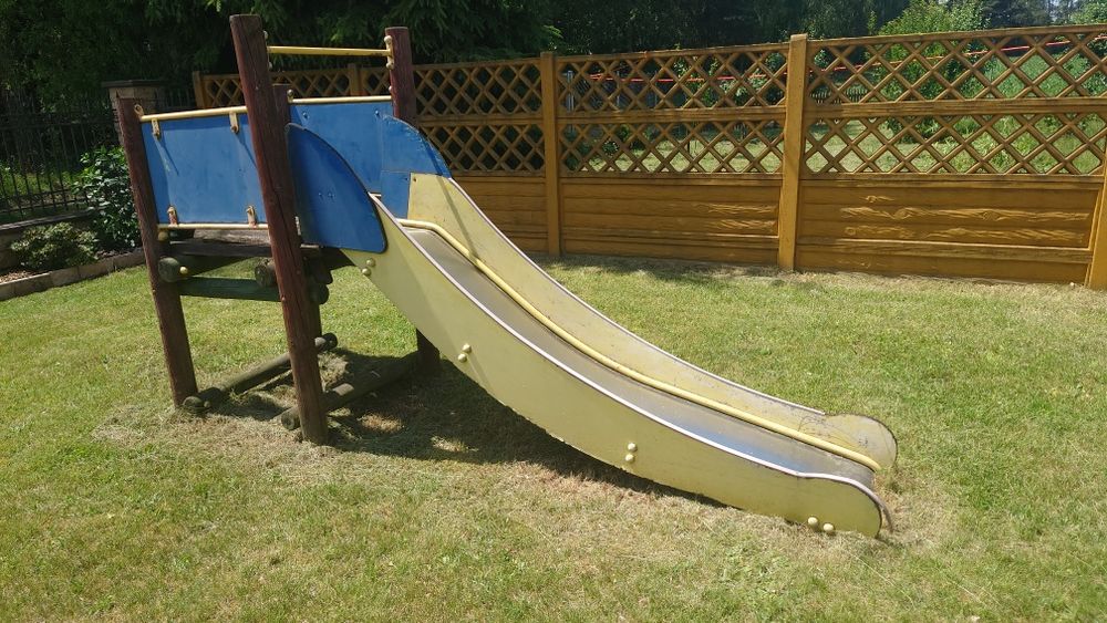 Ślizg do zjeżdżalni blacha nierdzewna