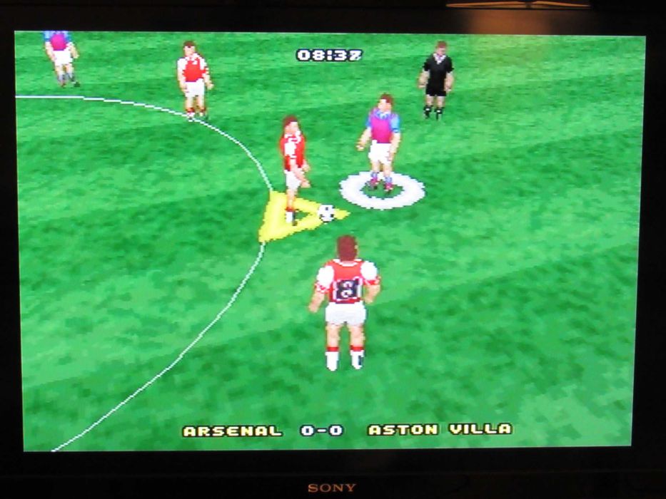 Jogo Sega Saturn Actua Soccer Club Edition