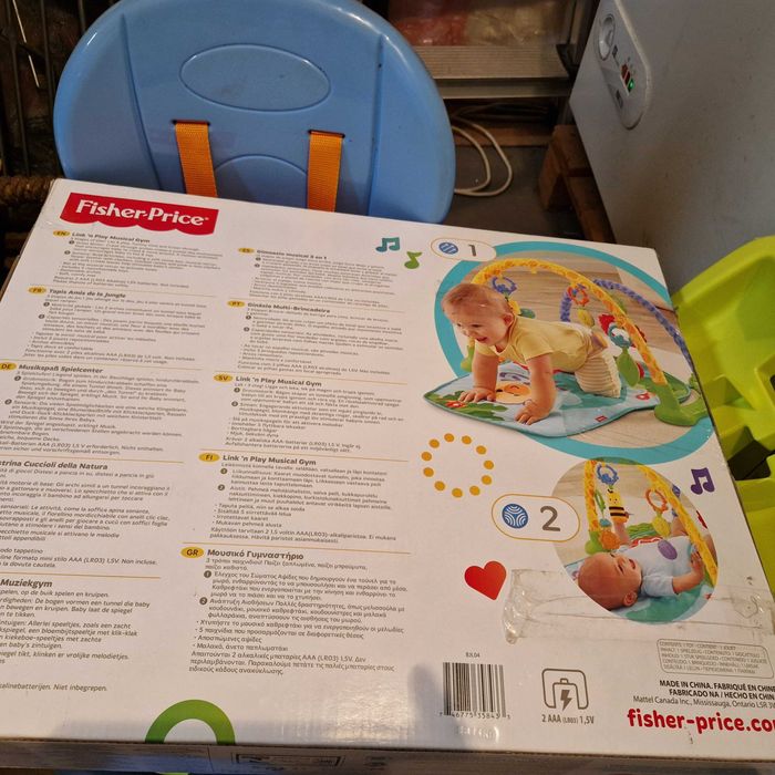 Tapete/ginásio Fisher Price