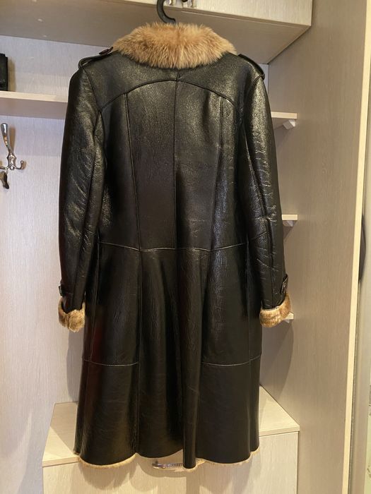 Дублёнка лаковая натуральная Marco Polo