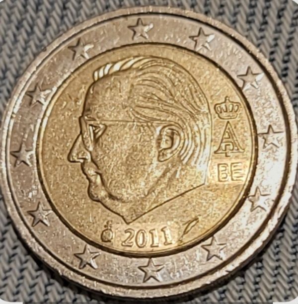 Moeda 2€, Bélgica 2011