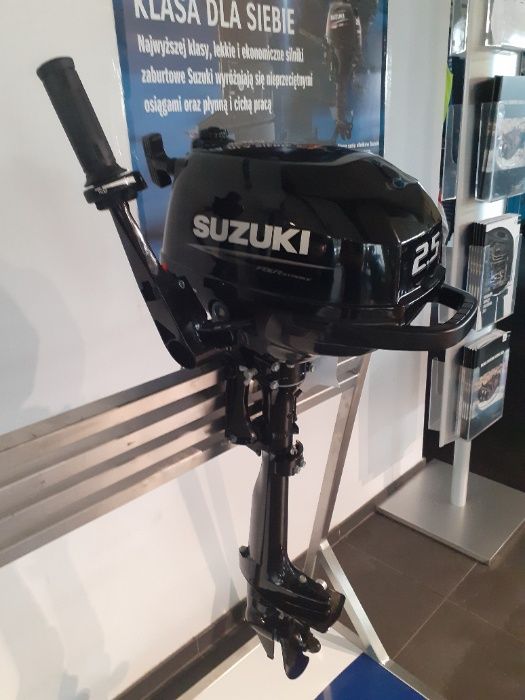 Silnik zaburtowy Suzuki DF2.5S model 2021!, od ręki, 13,5