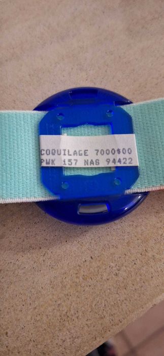 1991 Swatch Pop PWK157 COQUILLAGE - NOVO - Coleção