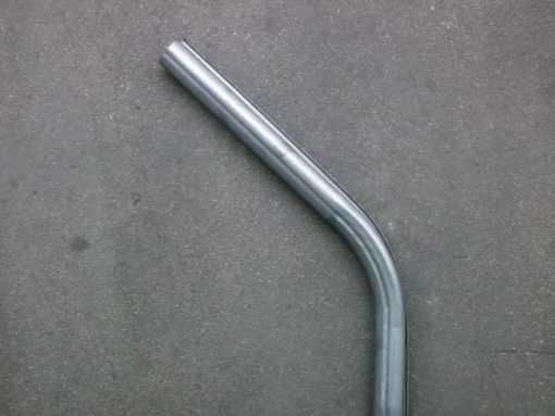 Poste Cremalheira Ponta Curva Zincado (NOVO)