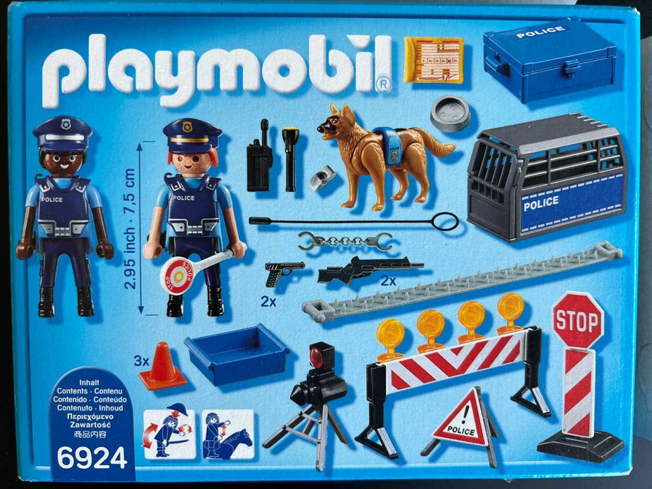 PLAYMOBIL : City Action : 6924 : Controlo Policial