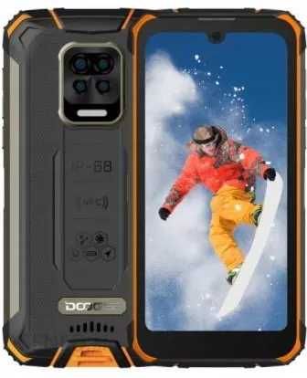 Smartfon DOOGEE S59 Pro 4/128GB Pancerny 10050mAh Czarno-Pomarańczowy
