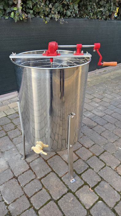 Miodarka 4 ramkowa nierdzewna.