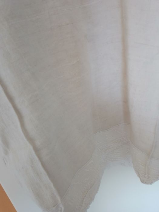 Saco grande em puro linho antigo