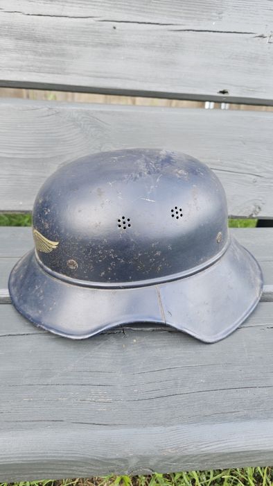 Hełm niemiecki gladiator luftschutzu oryginał
