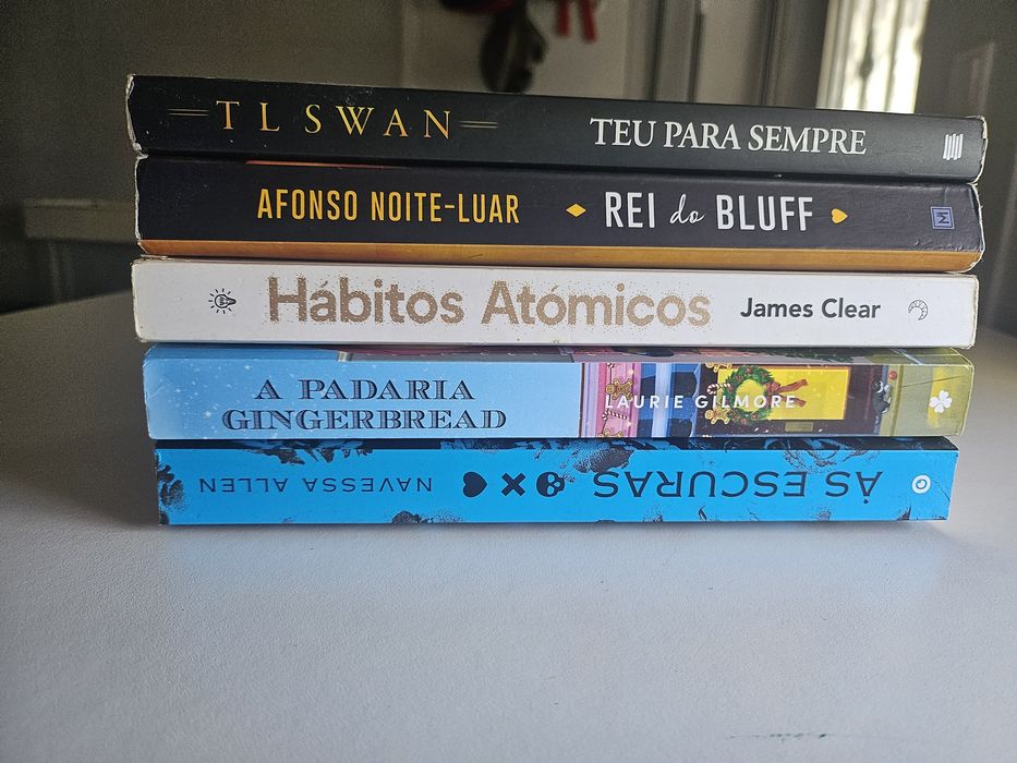 Hábitos Atómicos...
Teu Para Sempre
Rei do Bluff
A Padaria Ginger Bread
Às Escuras
Teu Para Sempre
Rei do Bluff
A Padaria Ginger Bread
Às Escuras