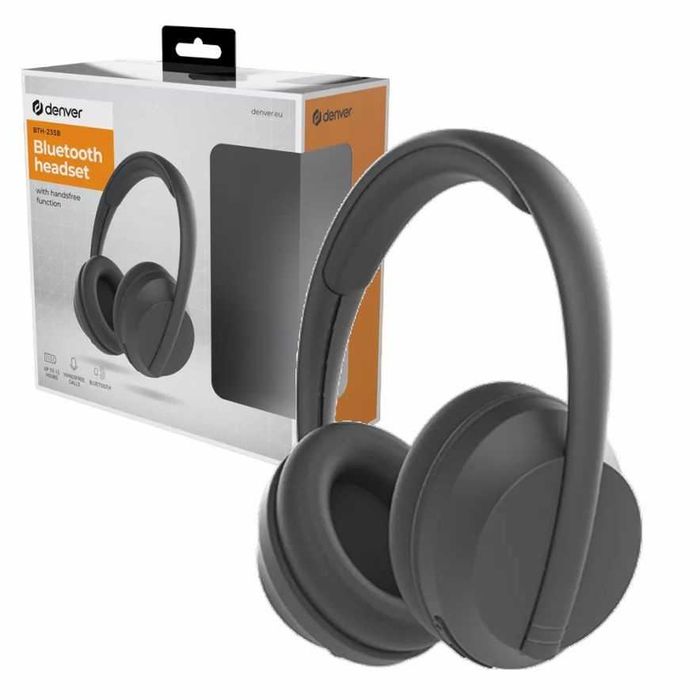 ÚLTIMOS 2‼️ Fones de Ouvido Bluetooth 5.3 c/ Microfone Preto (Headphones/Auscultadores)