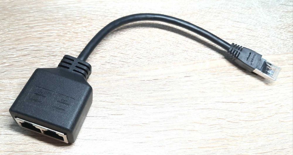 Комутатор мережевий на 2 порти RJ45-10/100 Мбіт/с